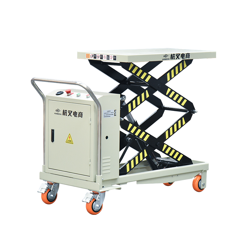 Tabelul de ridicare a foarfecelor semi-electrice 0,5 tone