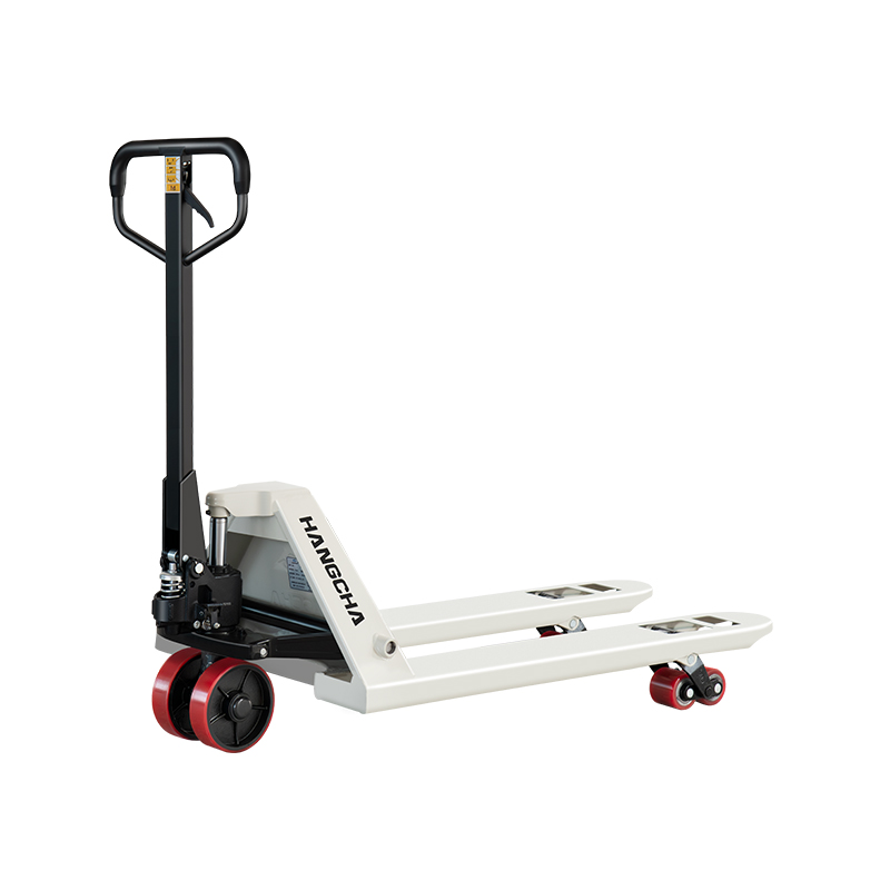 Transpaletă manuală de 2,5 tone cu roți duble Pu