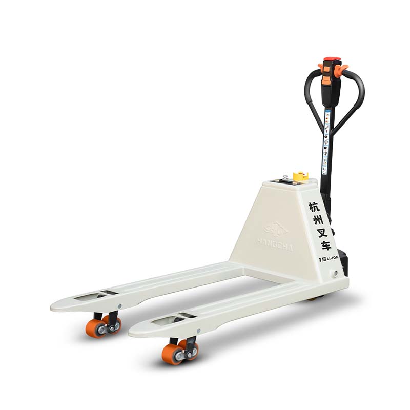 Seria Hanyue 1,5 tone transpaletă electrică baterie cu litiu 48v10ah