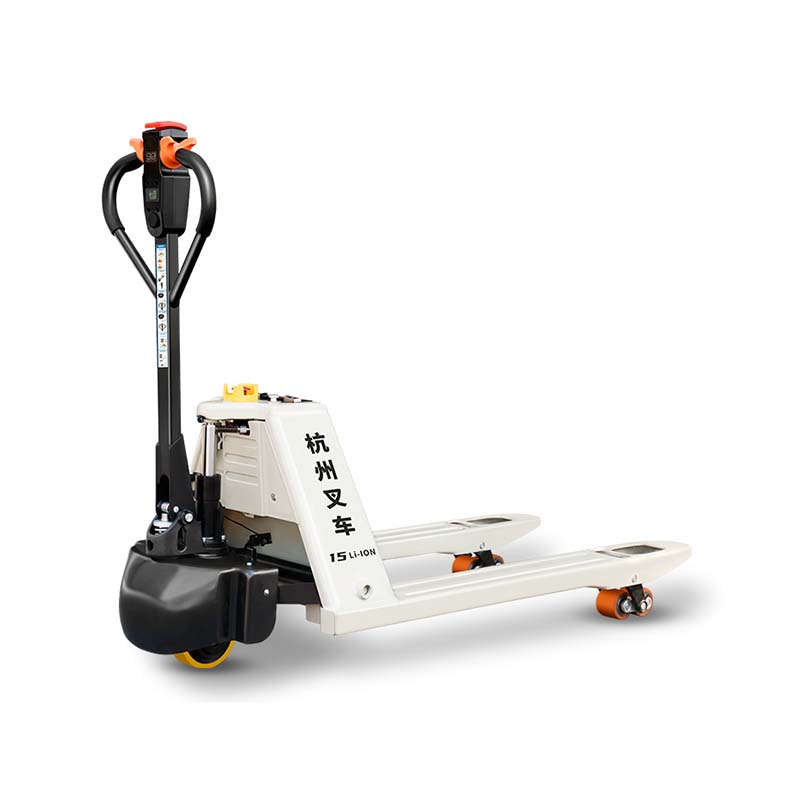 Seria Hanyue 1,5 tone transpaletă electrică baterie cu litiu 48v10ah